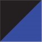 Black with Blue - Flip Straw Lid